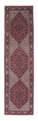 Runner Perser Rug - Bidjar - 316 x 82 cm - red