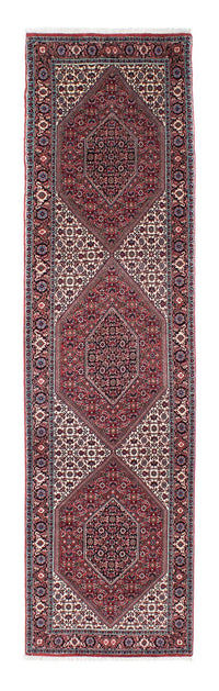 Runner Perser Rug - Bidjar - 316 x 82 cm - red