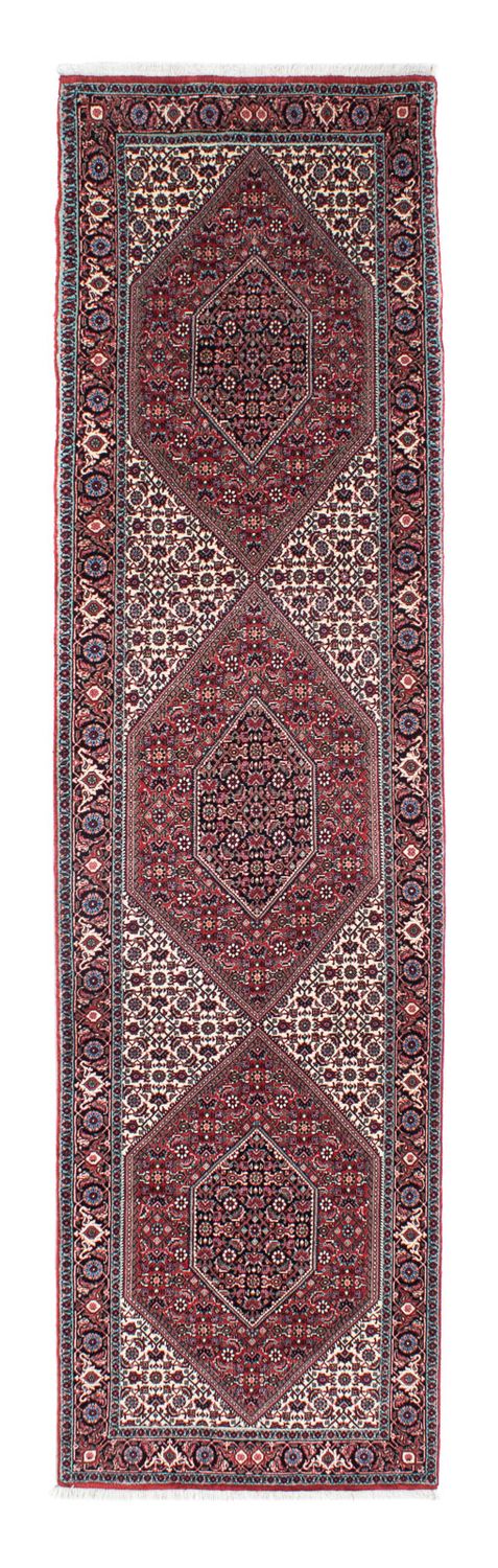 Runner Perser Rug - Bidjar - 316 x 82 cm - red