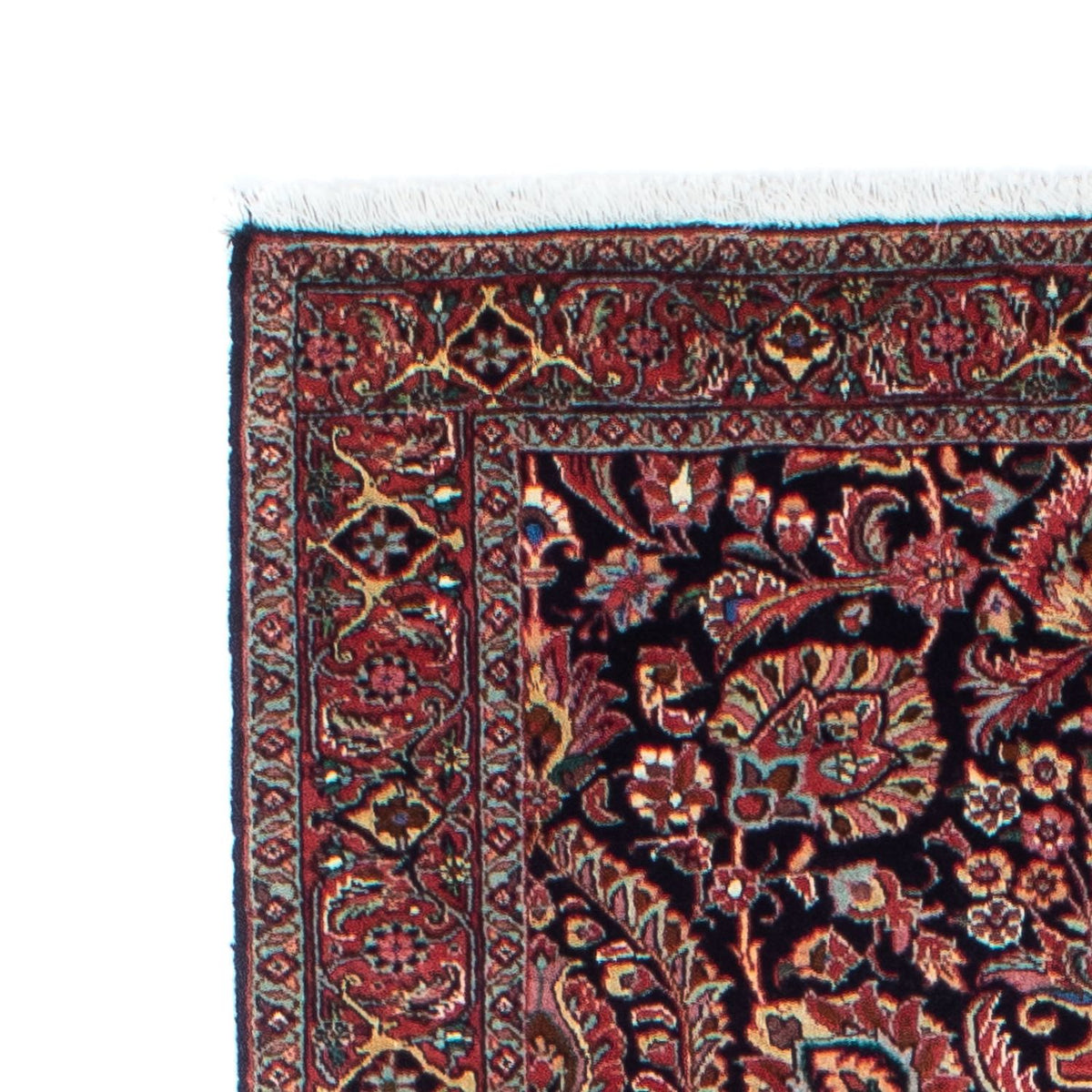 Runner Perser Rug - Bidjar - 298 x 83 cm - dark blue