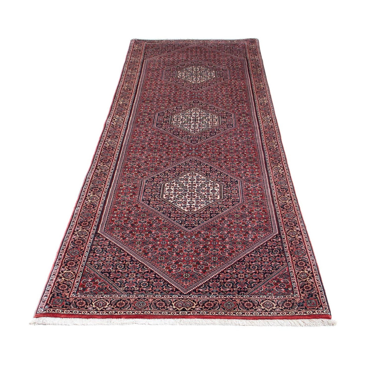 Runner Perser Rug - Bidjar - 294 x 90 cm - light red