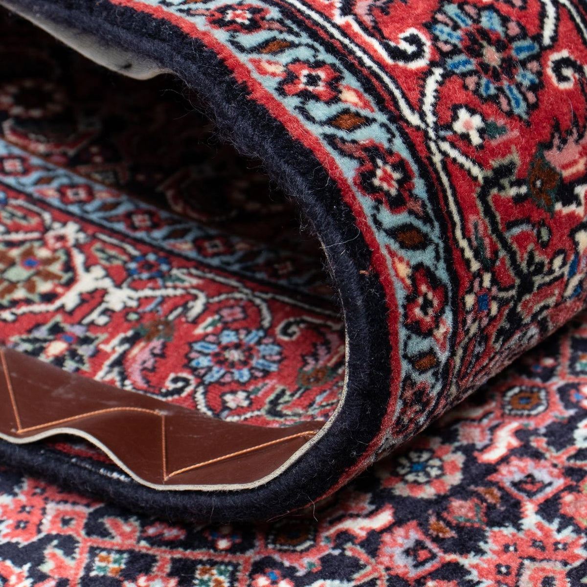 Runner Perser Rug - Bidjar - 418 x 86 cm - light red