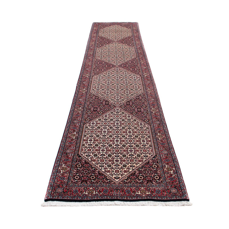 Runner Perser Rug - Bidjar - 418 x 86 cm - light red
