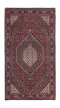 Runner Perser Rug - Bidjar - 196 x 108 cm - dark blue