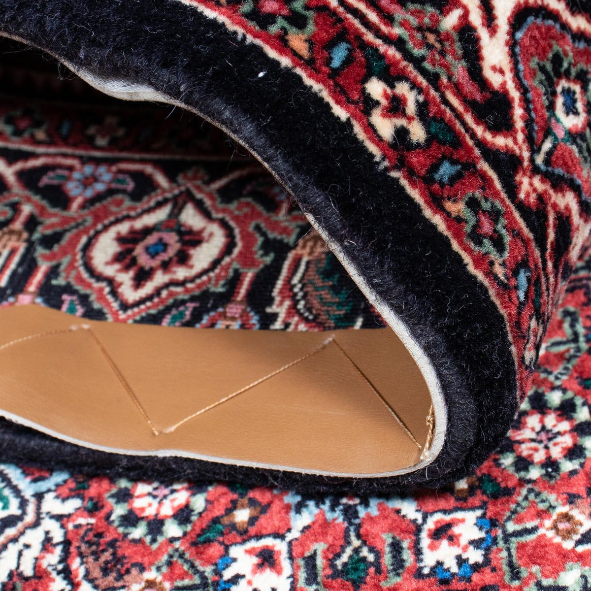 Runner Perser Rug - Bidjar - 196 x 108 cm - dark blue