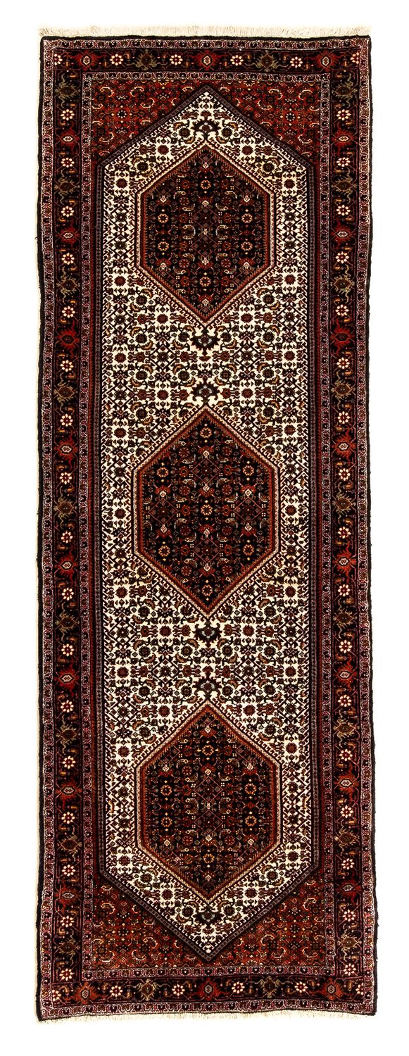 Runner Perser Rug - Bidjar - 235 x 74 cm - dark red
