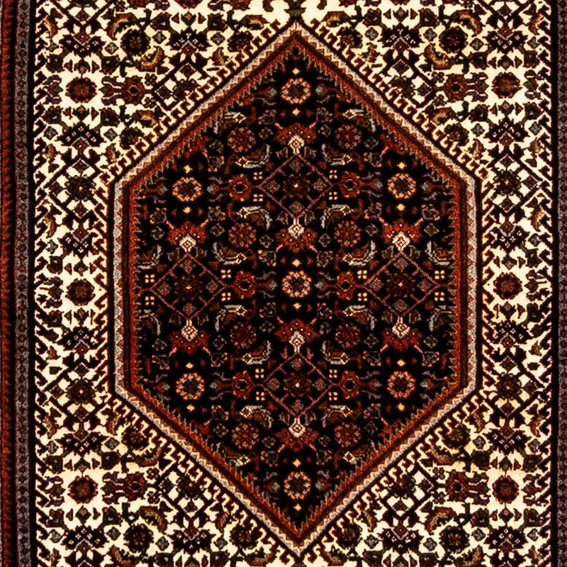 Runner Perser Rug - Bidjar - 235 x 74 cm - dark red