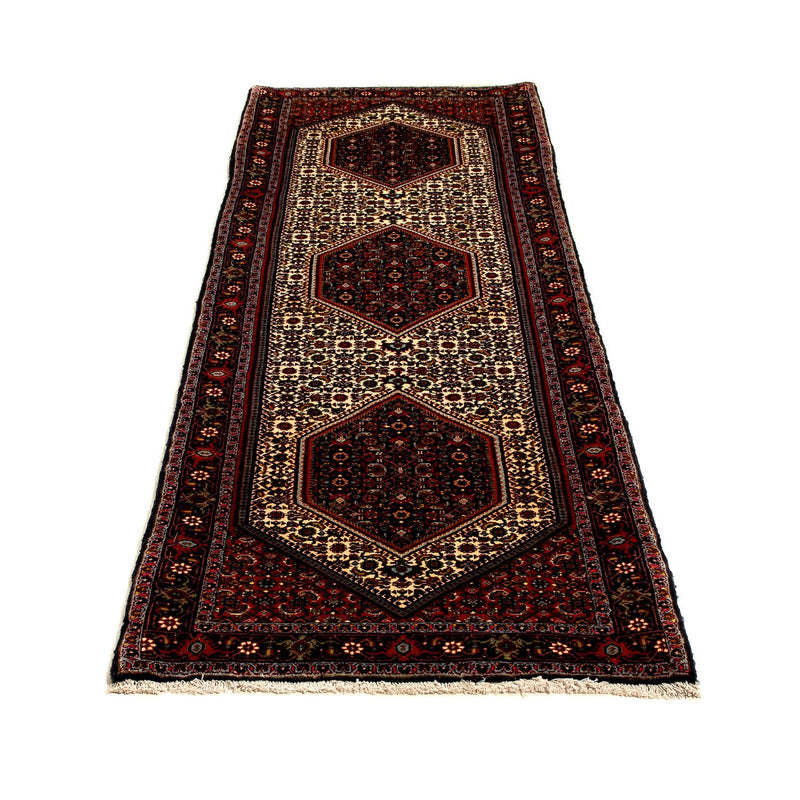 Runner Perser Rug - Bidjar - 235 x 74 cm - dark red