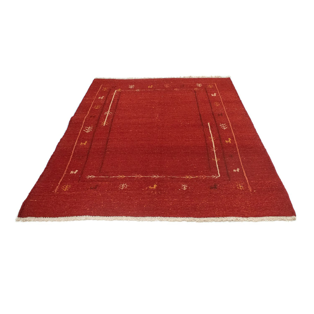 Gabbeh Rug - Perser - 200 x 142 cm - red