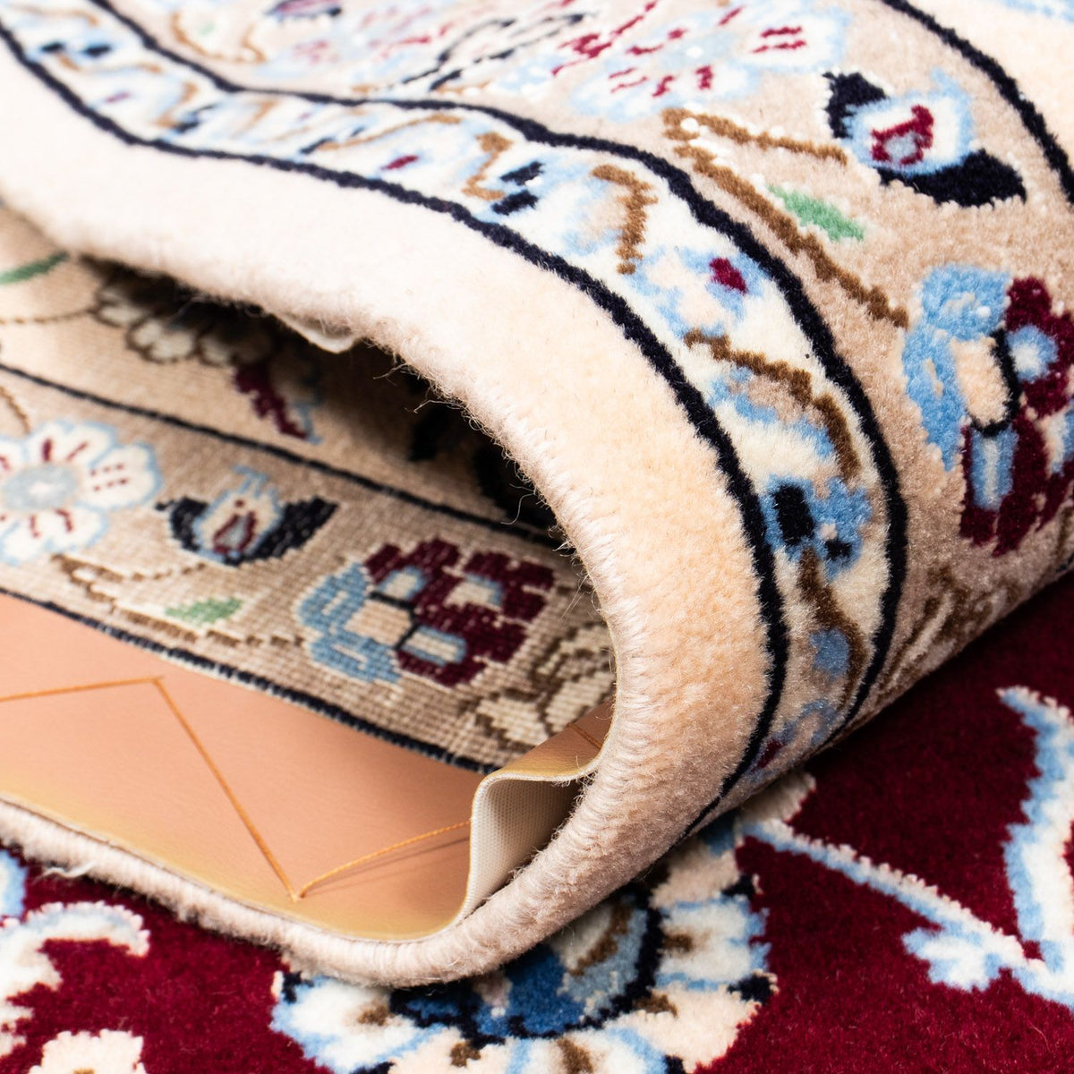 Perser Rug - Nain - Royal - 305 x 201 cm - dark red