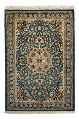 Perser Rug - Ghom - 86 x 58 cm - blue