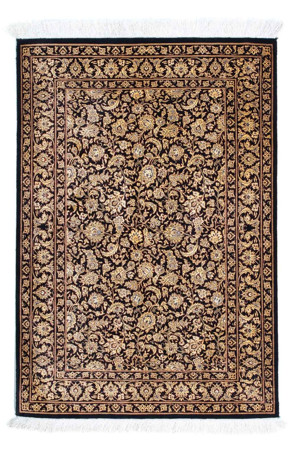 Perser Rug - Ghom - 118 x 80 cm - dark blue