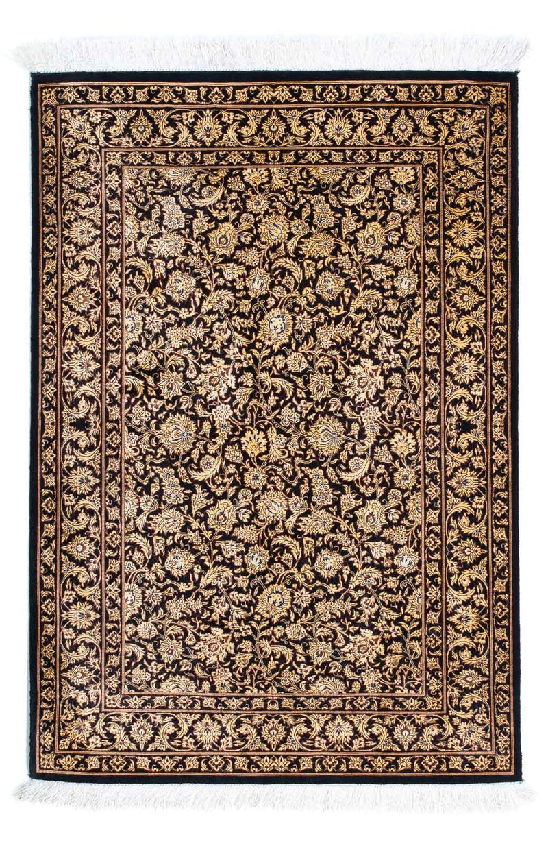 Perser Rug - Ghom - 118 x 80 cm - dark blue