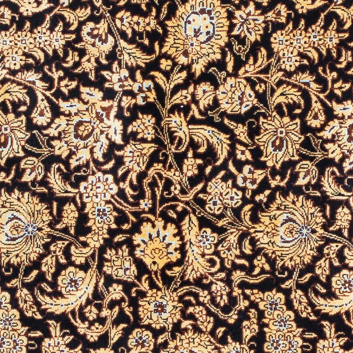 Perser Rug - Ghom - 118 x 80 cm - dark blue