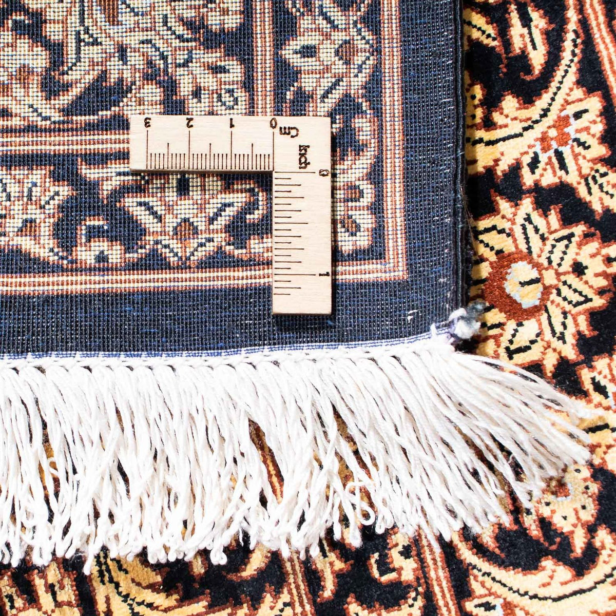 Perser Rug - Ghom - 118 x 80 cm - dark blue