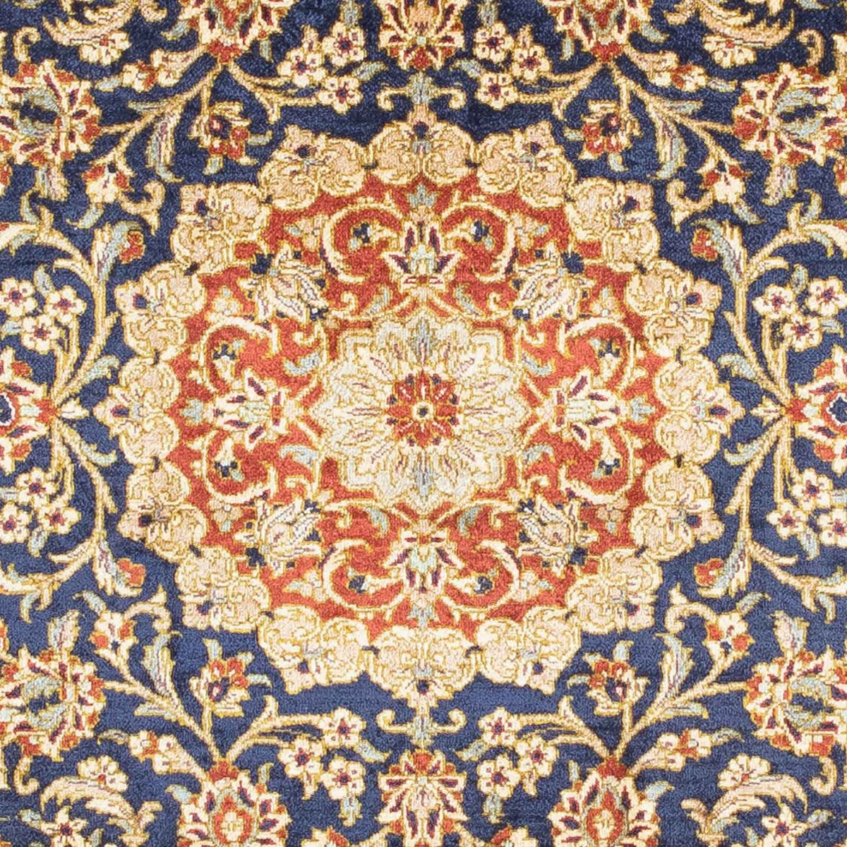 Perser Rug - Ghom - 116 x 78 cm - light brown