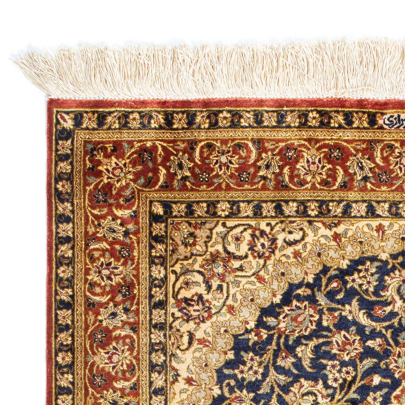 Qom Rug 116x78cm - Persian Rugs