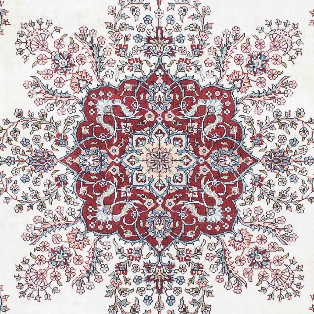 Oriental Rug - Hereke - 137 x 91 cm - dark red