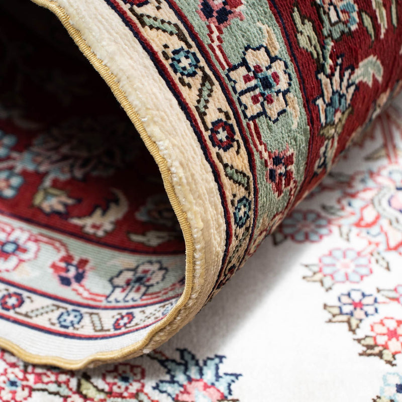 Oriental Rug - Hereke - 137 x 91 cm - dark red