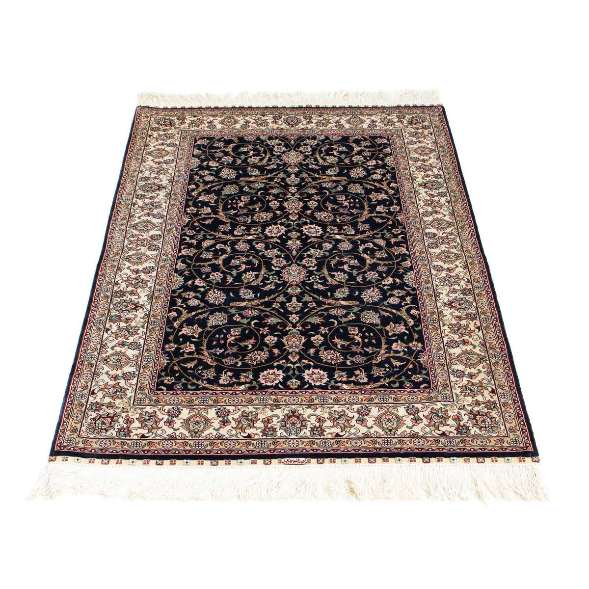 Oriental Rug - Hereke - 122 x 76 cm - dark red
