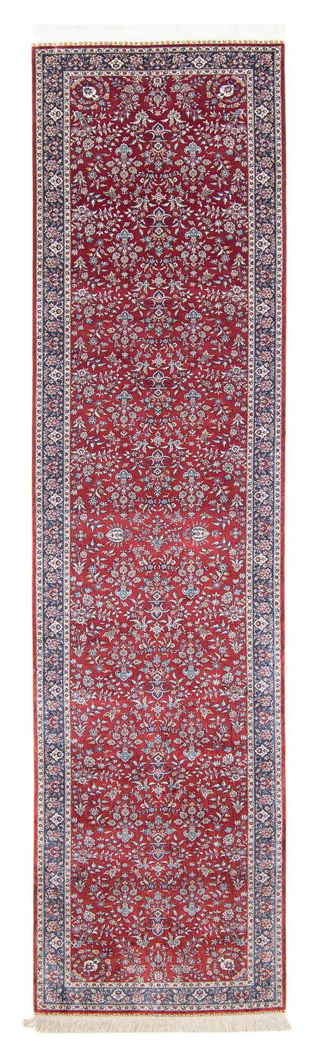 Runner Oriental Rug - Hereke - 369 x 78 cm - dark red