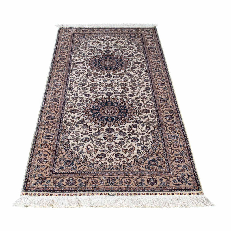 Runner Oriental Rug - Hereke - 185 x 78 cm - beige