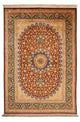 Chinese Silk Rug 137x198cm - Persian Rugs