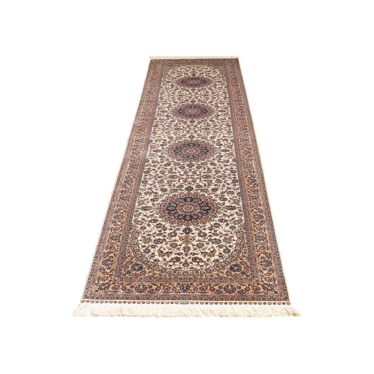Runner Oriental Rug - Hereke - 307 x 78 cm - dark red