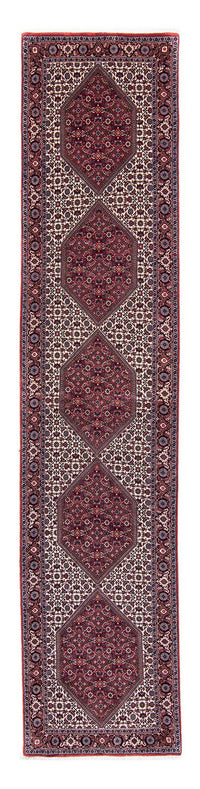 Runner Perser Rug - Bidjar - 373 x 80 cm - multicolored