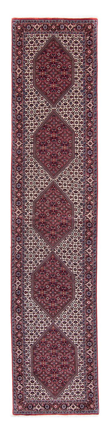 Runner Perser Rug - Bidjar - 373 x 80 cm - multicolored