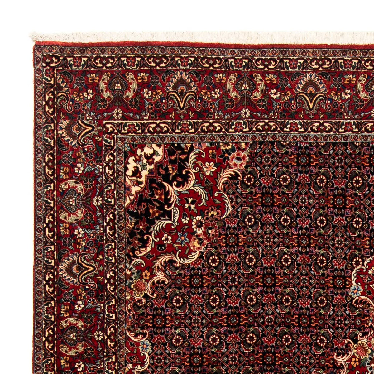 Perser Rug - Bidjar - 252 x 200 cm - dark red