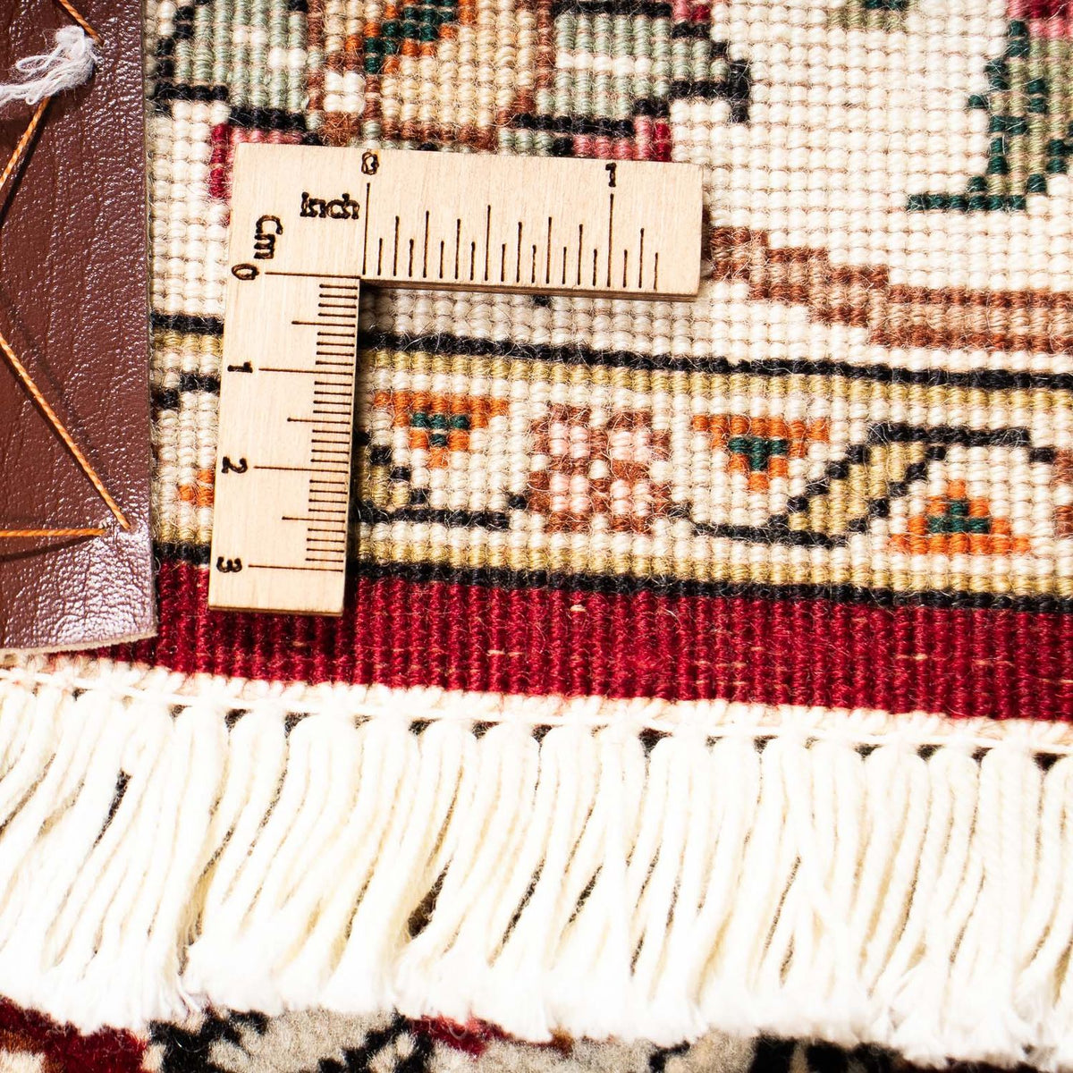 Runner Perser Rug - Tabriz - Royal - 315 x 88 cm - dark red