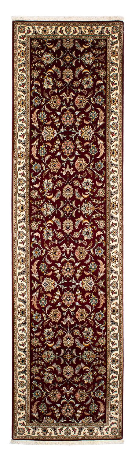 Runner Perser Rug - Tabriz - Royal - 317 x 88 cm - dark red