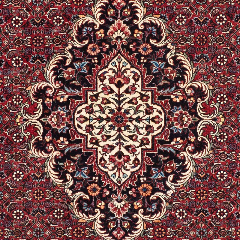Runner Perser Rug - Bidjar - 202 x 104 cm - dark red