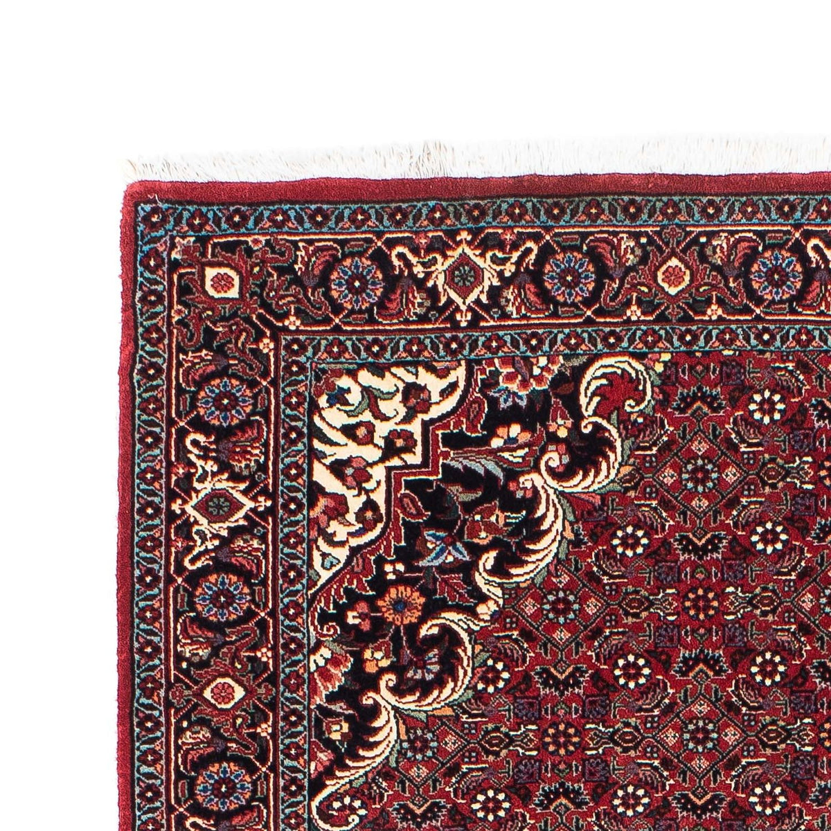 Runner Perser Rug - Bidjar - 202 x 104 cm - dark red