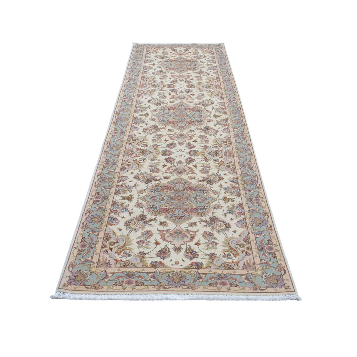 Runner Perser Rug - Tabriz - Royal - 360 x 90 cm - beige