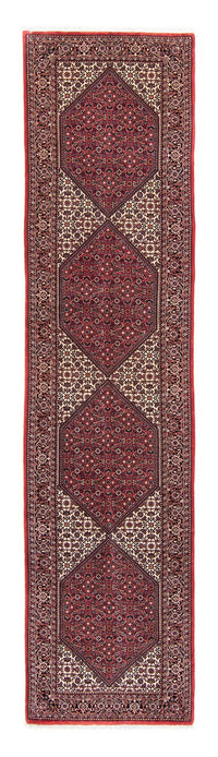 Runner Perser Rug - Bidjar - 346 x 82 cm - dark red