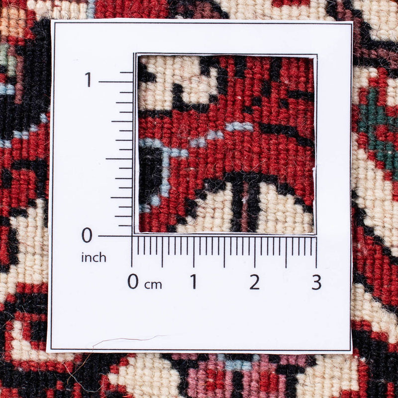 Perser Rug - Bidjar square  - 253 x 253 cm - dark red