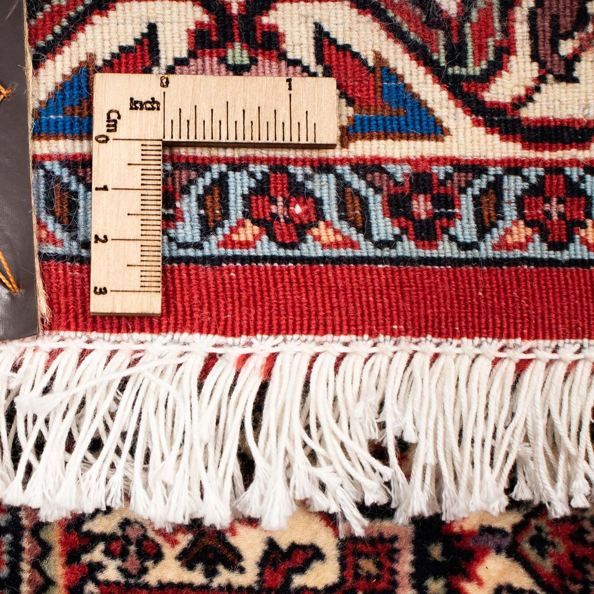 Perser Rug - Bidjar - 261 x 206 cm - dark red