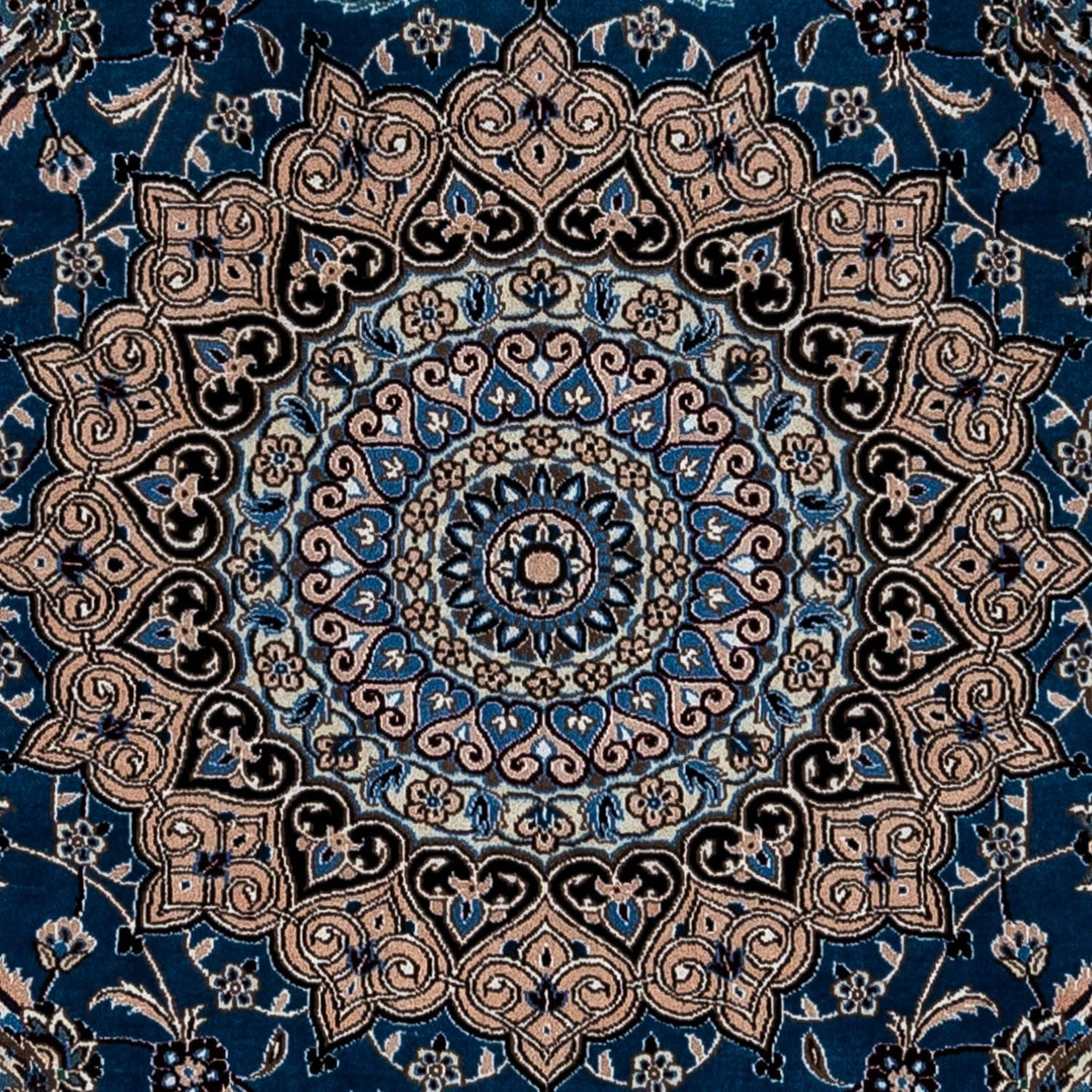 Perser Rug - Nain - Royal - 348 x 245 cm - dark blue