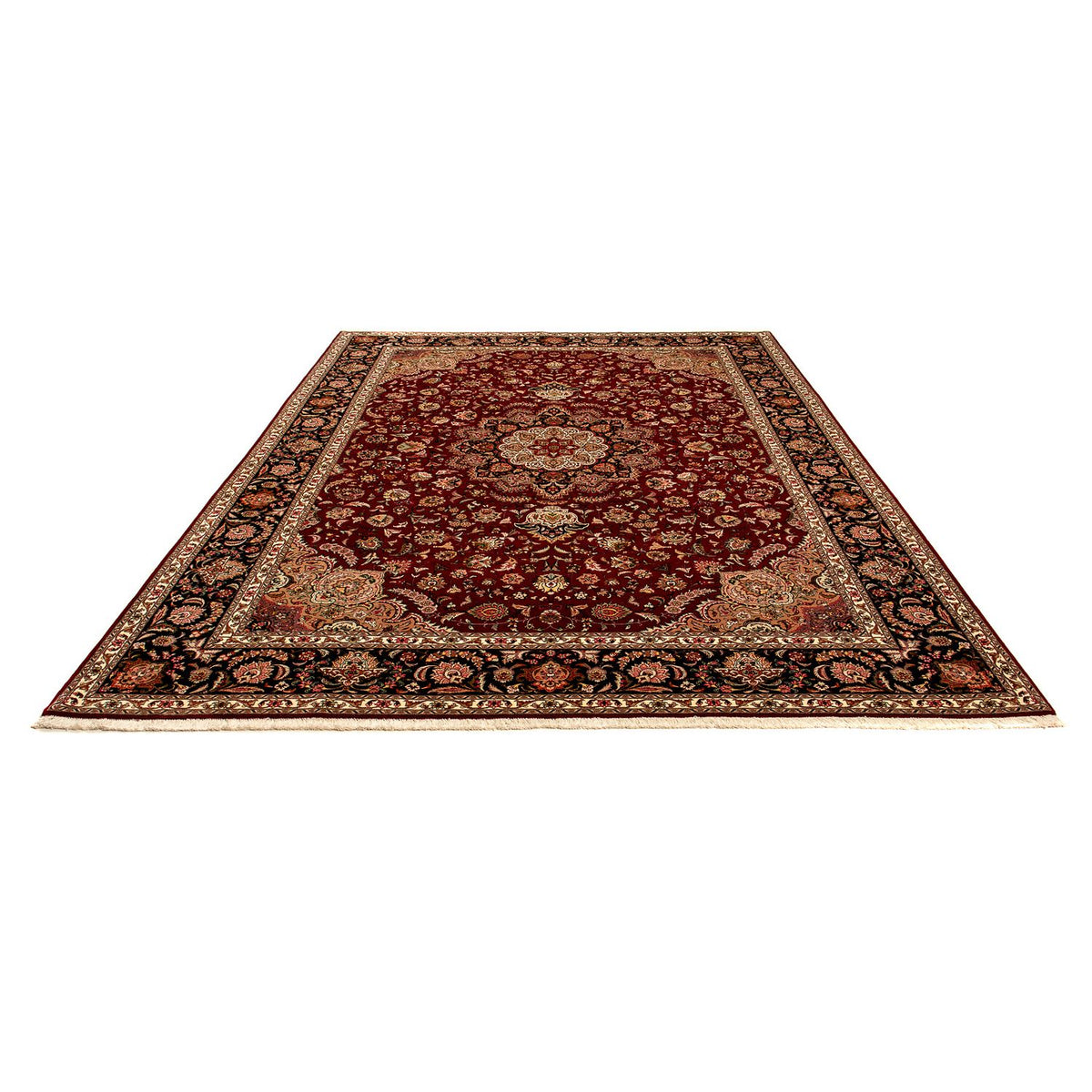 Perser Rug - Tabriz - Royal - 342 x 251 cm - dark red