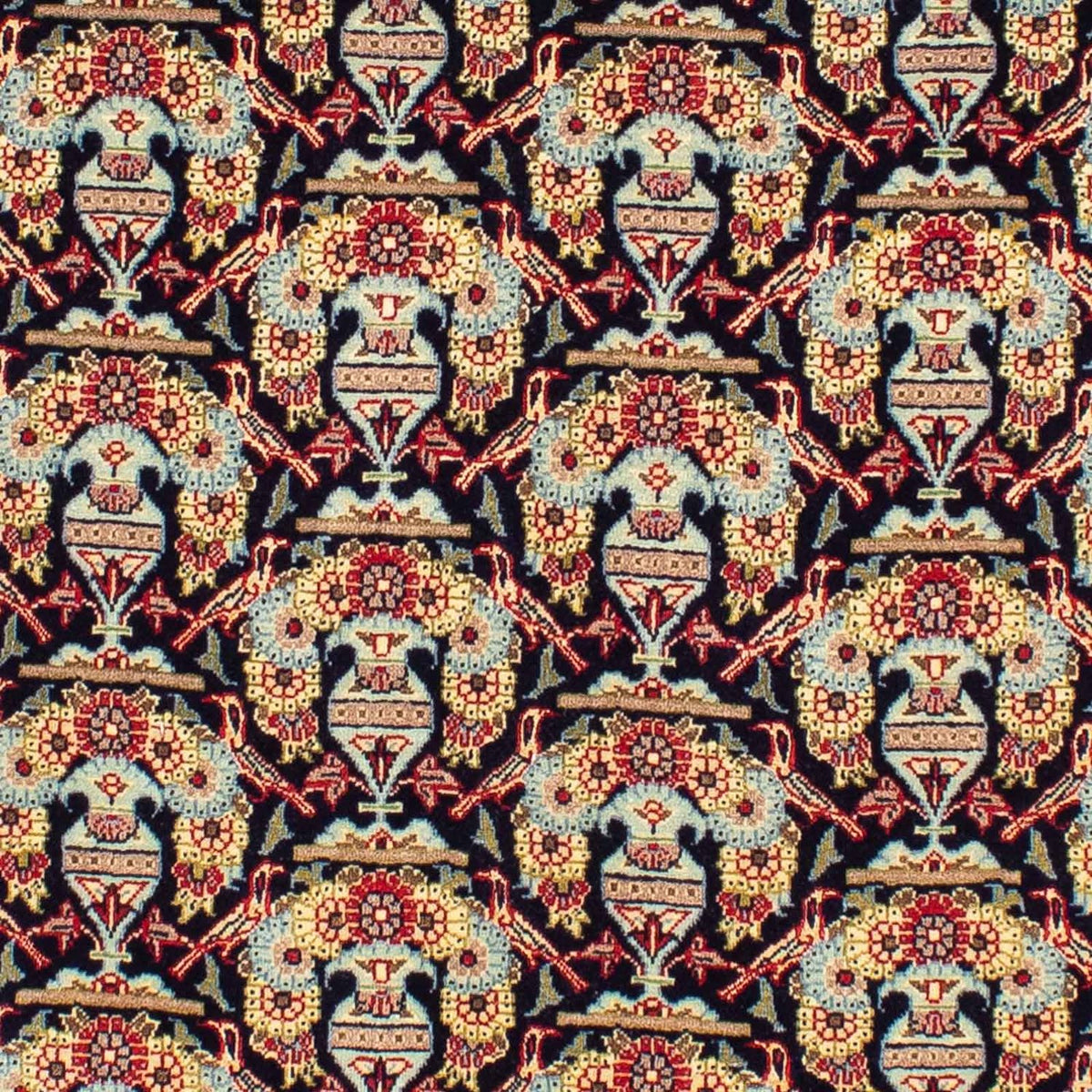 Perser Rug - Keshan - 223 x 145 cm - dark blue