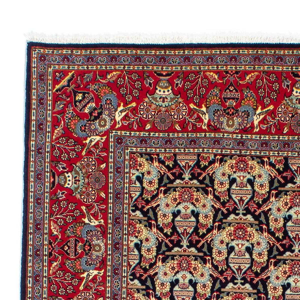 Perser Rug - Keshan - 223 x 145 cm - dark blue
