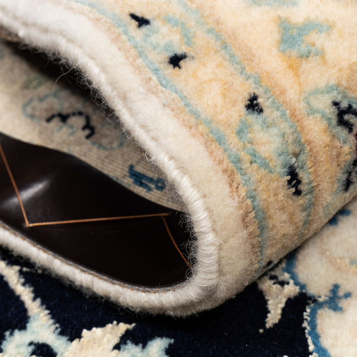 Perser Rug - Nain - Royal - 300 x 247 cm - black