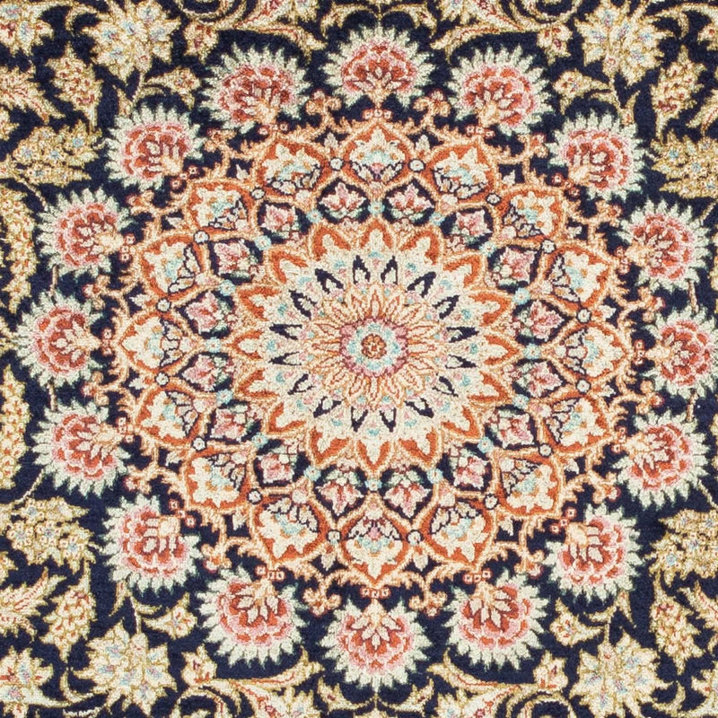 Perser Rug - Ghom - 120 x 79 cm - dark blue