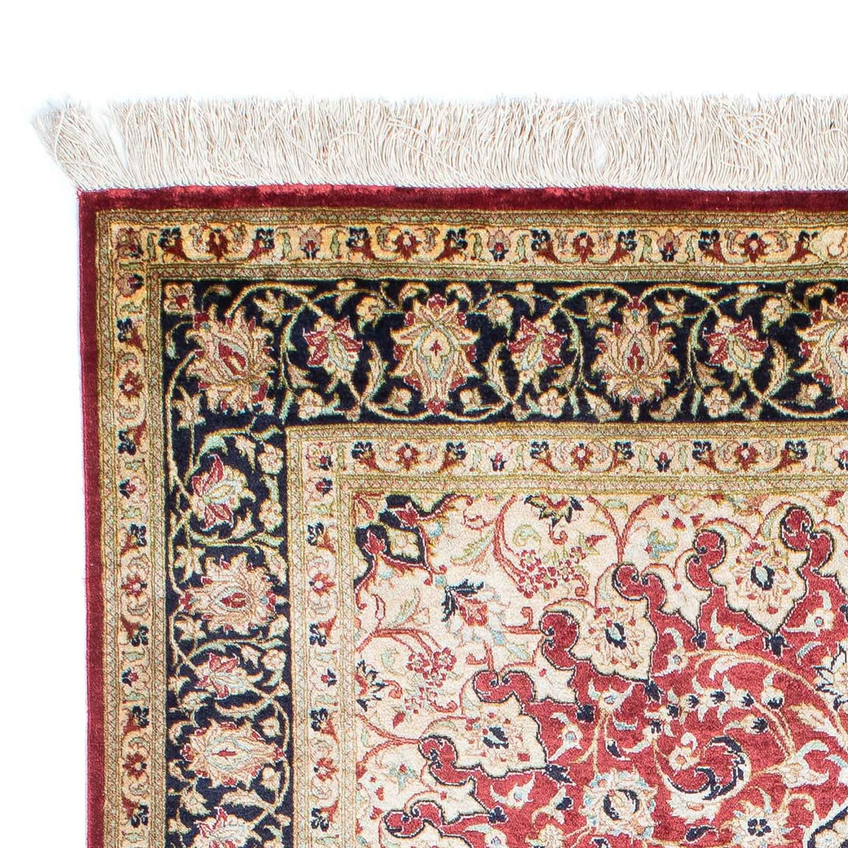 Perser Rug - Ghom - 151 x 100 cm - red
