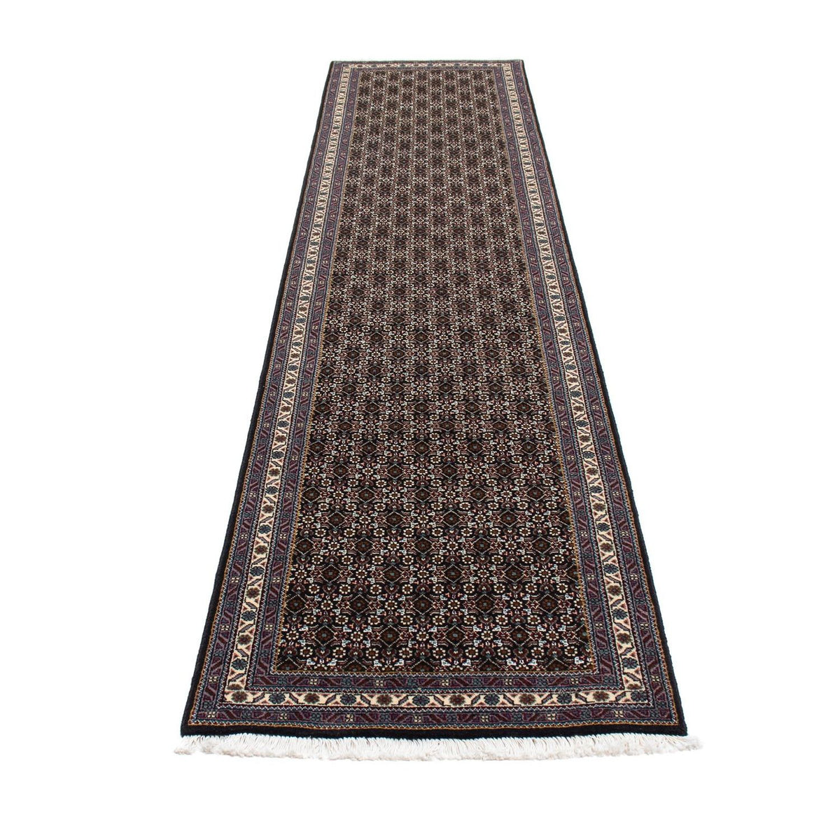 Runner Perser Rug - Tabriz - 351 x 70 cm - multicolored