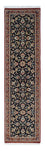 Runner Perser Rug - Ghom - 200 x 52 cm - green