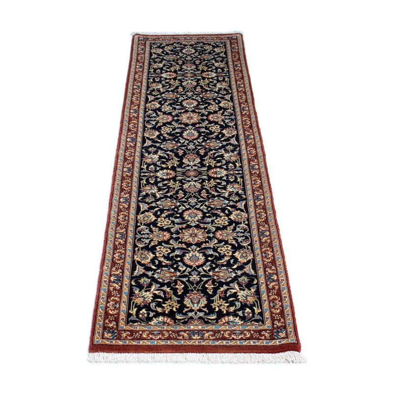 Runner Perser Rug - Ghom - 200 x 52 cm - green