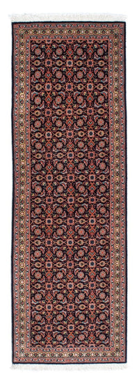Runner Perser Rug - Tabriz - 210 x 75 cm - dark blue